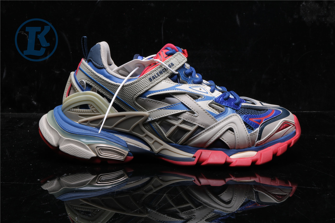 Balanciaga Track 2 Red And Blue