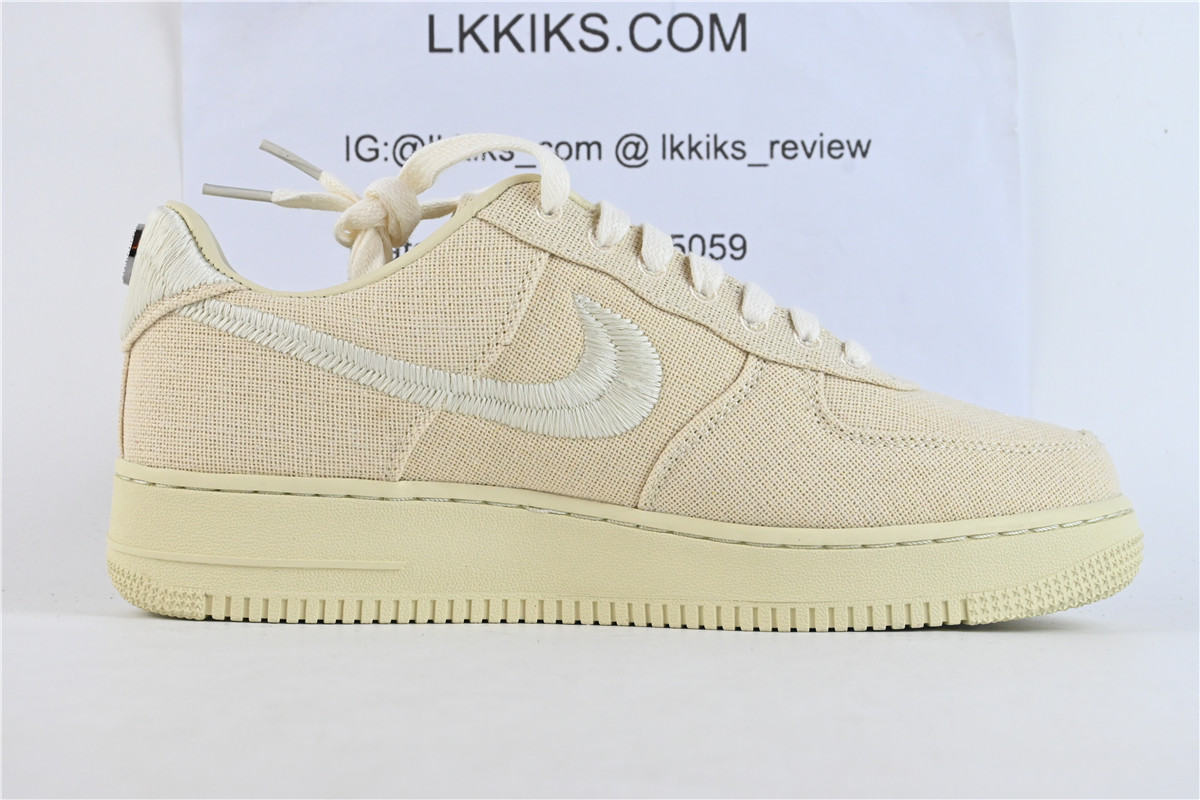 Stussy X Nike Air Force 1 Low “Fossil Stone”