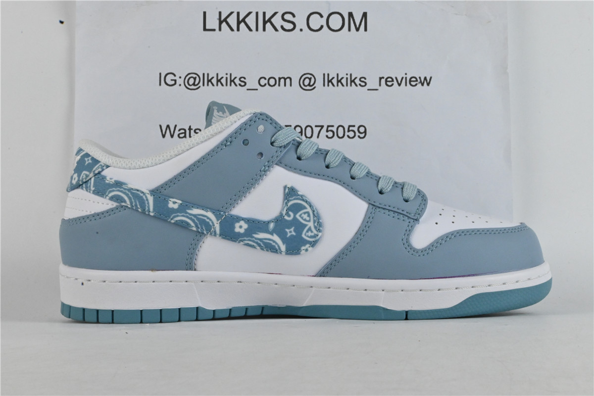 Nike Dunk Low Blue Paisley