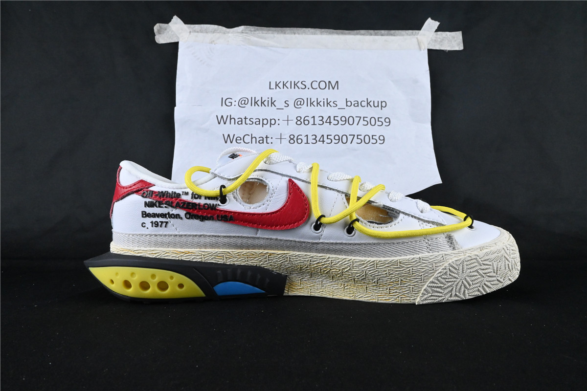 Nike Blazer Low Off-White University Red