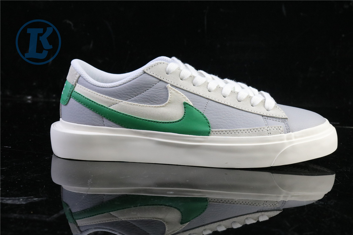 Sacai X Nike Blazer Low Green