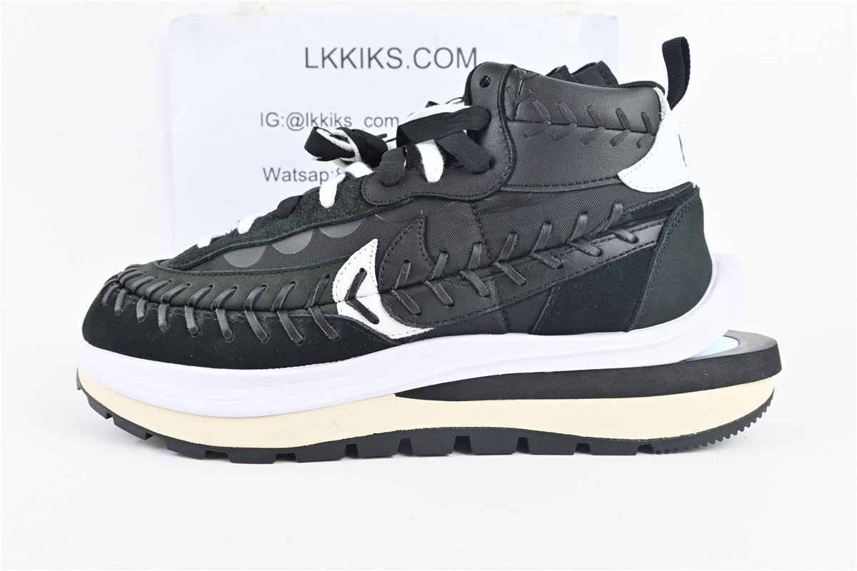 Nike Vaporwaffle sacai Jean Paul Gaultier Black White